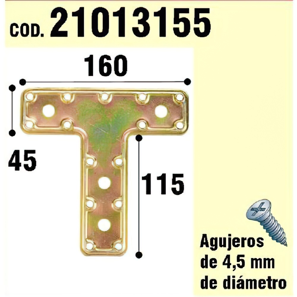 Soporte para madera placa 